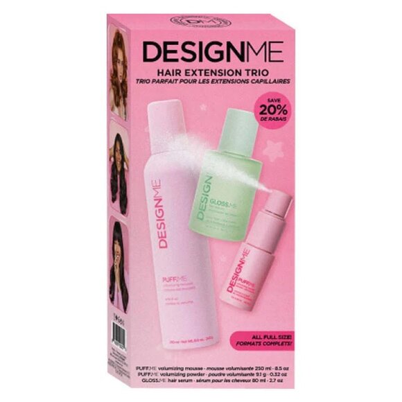 DesignME Hair Extension Trio - Picture 1 of 1